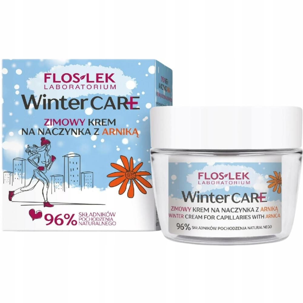 Floslek Winter Care Ochronny Zimowy Krem Do Twarzy Na Naczynka Arnika