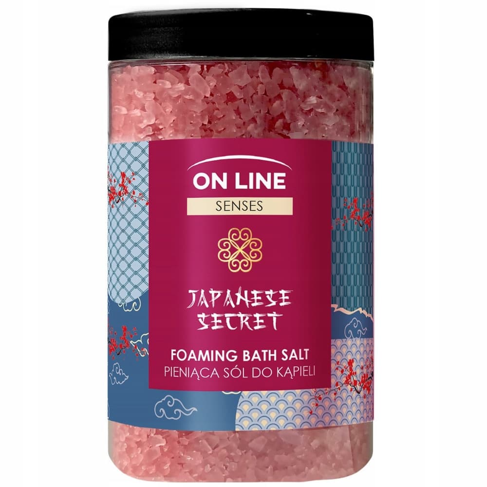 Senses Japanese Secret Pieniąca Sól Do Kąpieli Gorzka Wiśnia