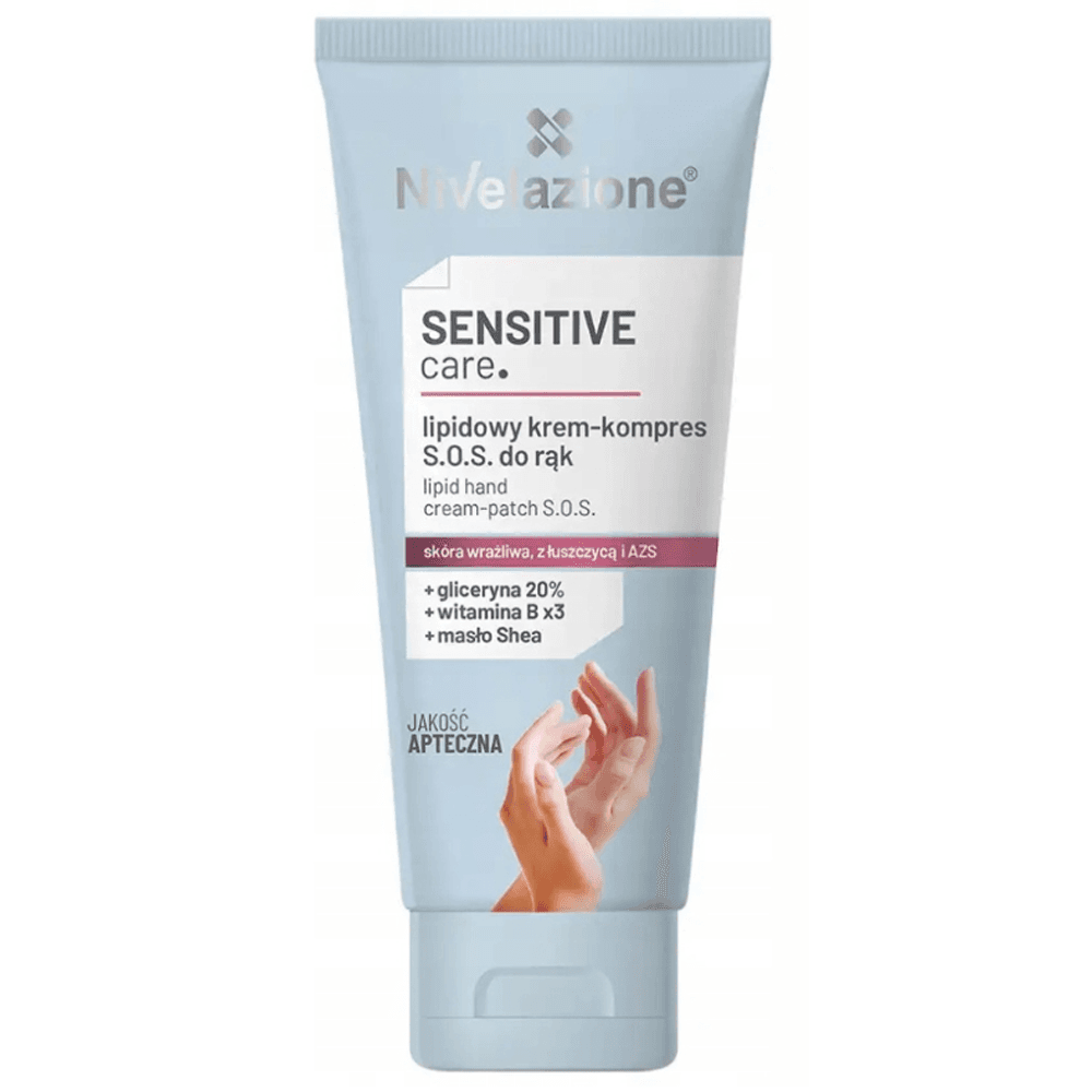 Sensitive Care Lipidowy Krem Kompres Do Rąk Sucha Skóra