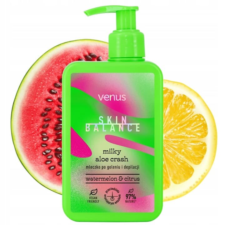 Skin Balance Mleczko Aloesowe Po Goleniu Depilacji Arbuz Cytrus