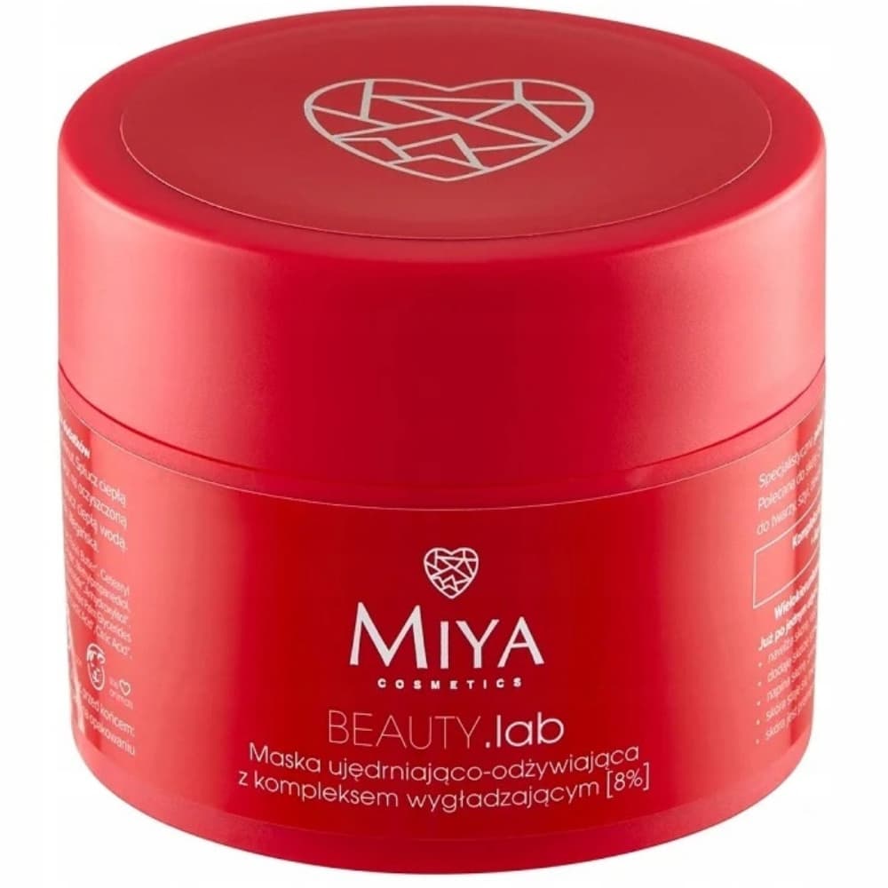 Beauty Lab Ujędrniająco Odżywiająca Maska Do Twarzy Niacynamid