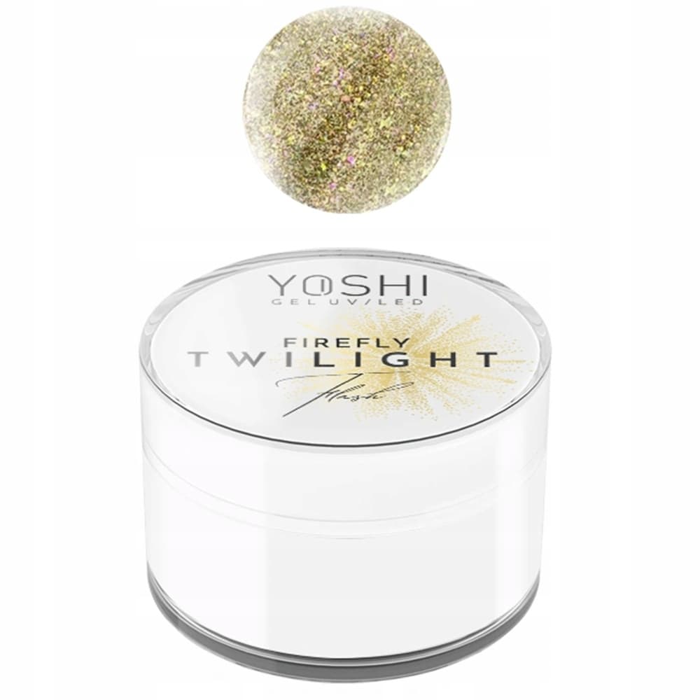 Żel Budujący Samopoziomujący UV LED Twilight Flash Firefly Złoty