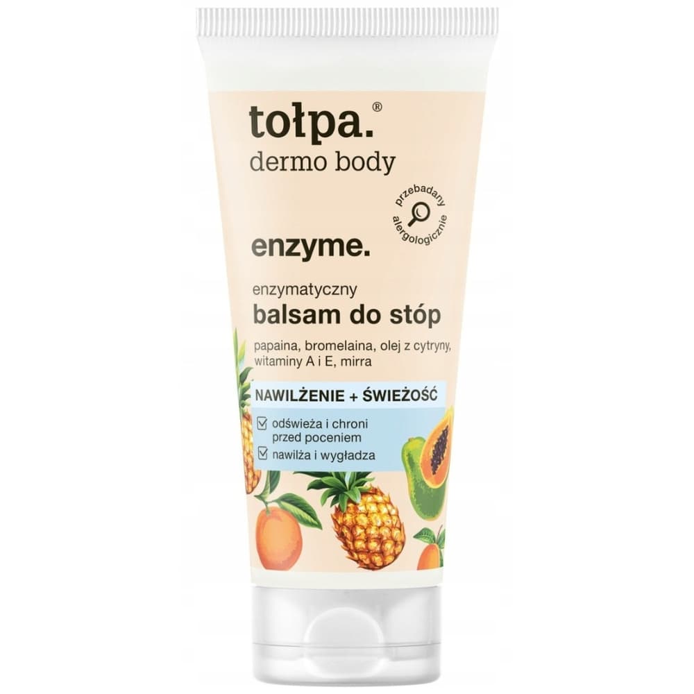 Dermo Body Enzymatyczny Wygładzający Balsam Do Stóp z Papainą
