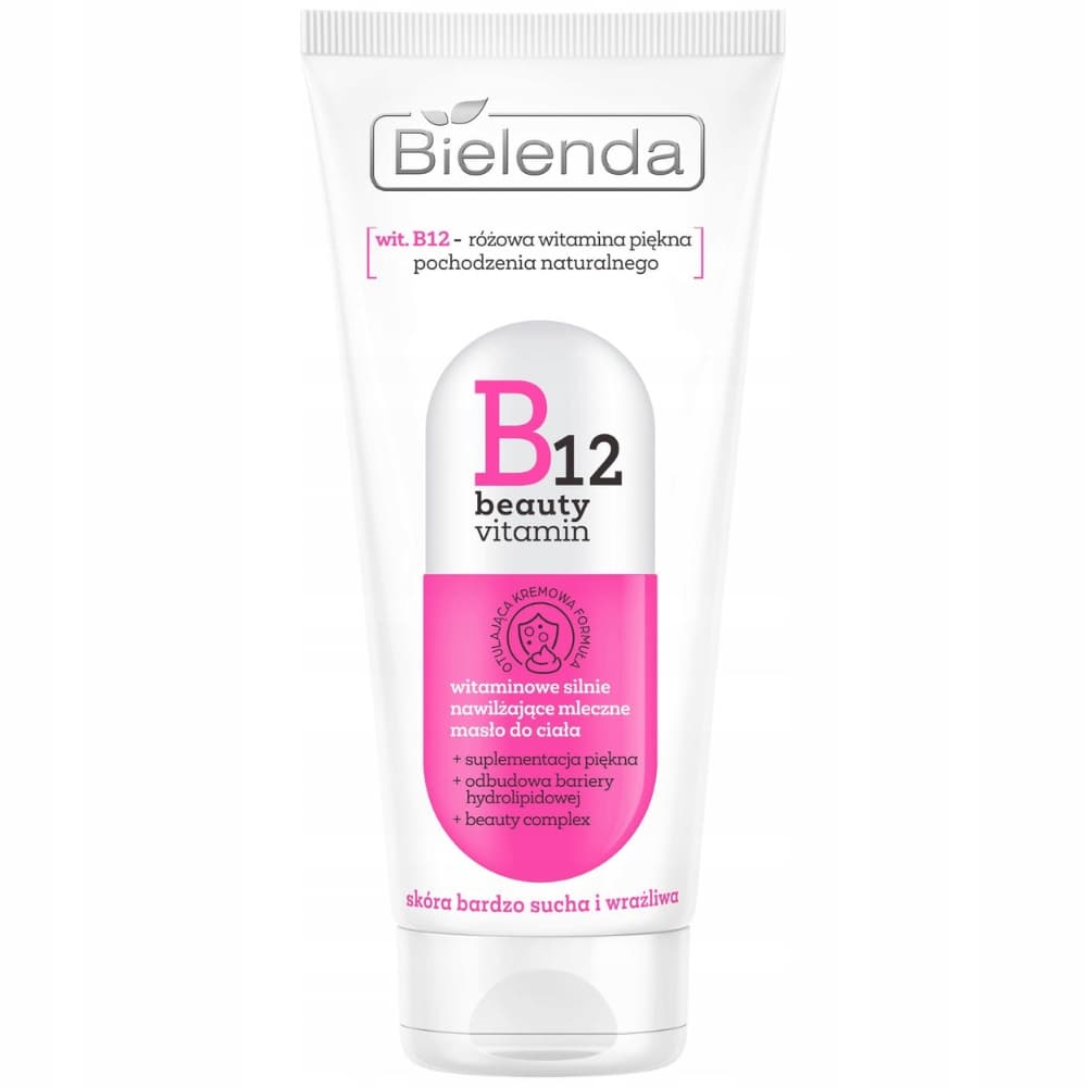 B12 Beauty Vitamin Silnie Nawilżające Mleczne Masło Do Ciała