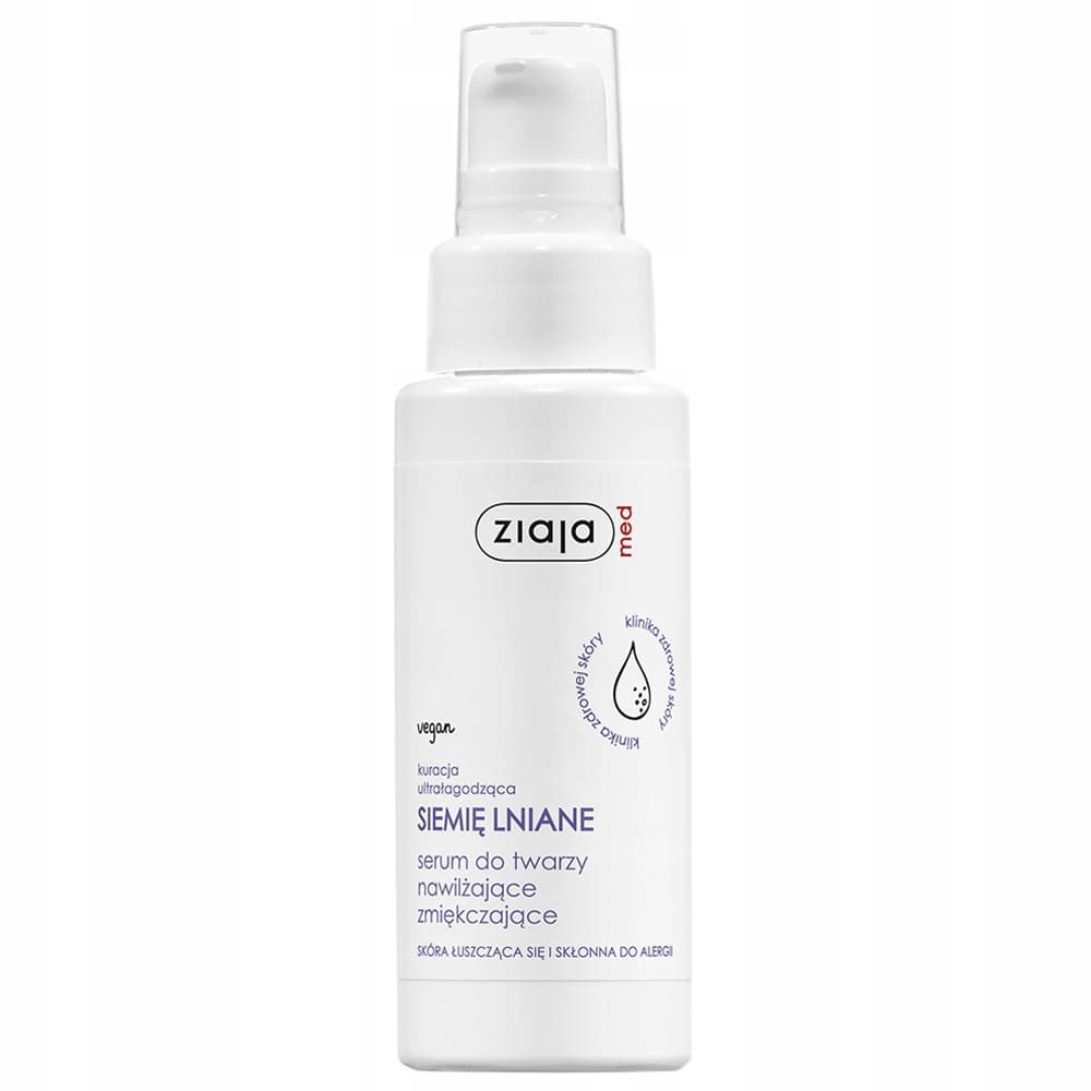 Serum Do Twarzy Siemię Lniane Nawilżające Zmiękczające