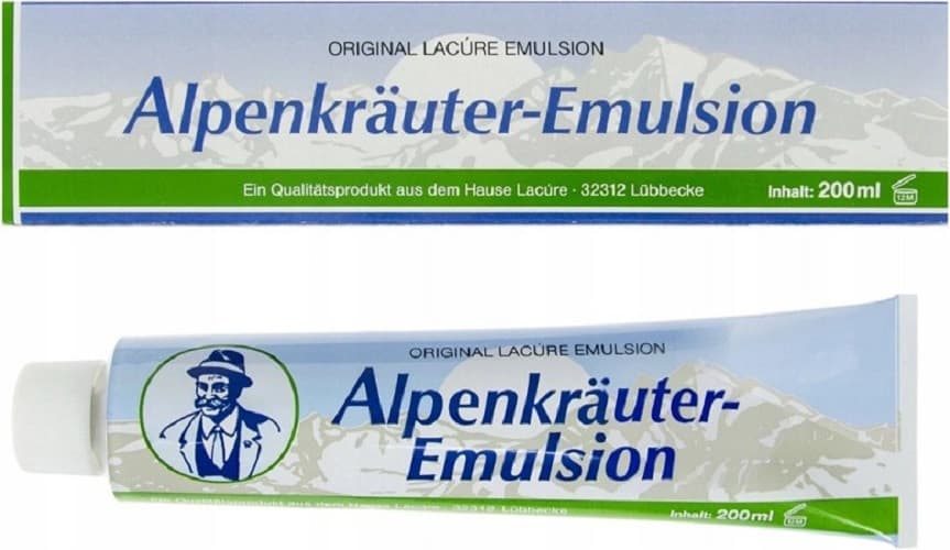 Alpenkrauter Emulsja Do Ciała z Ziół Alpejskich Ziołowa Maść Alpejska