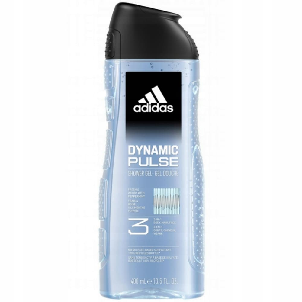 Dynamic Pulse Męski Żel Pod Prysznic 3w1 Ciało Włosy Twarz