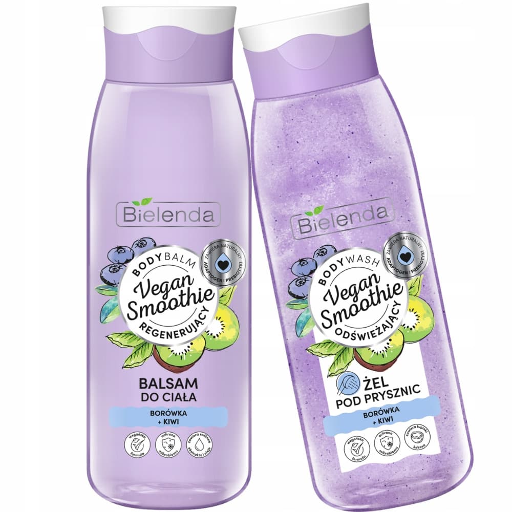 Vegan Smoothie Zestaw Kosmetyków Balsam Do Ciała Żel Pod Prysznic
