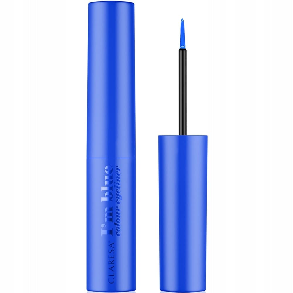 Eyeliner w Pędzelku w Płynie I'm Blue Do Kresek Kolorowy Niebieski
