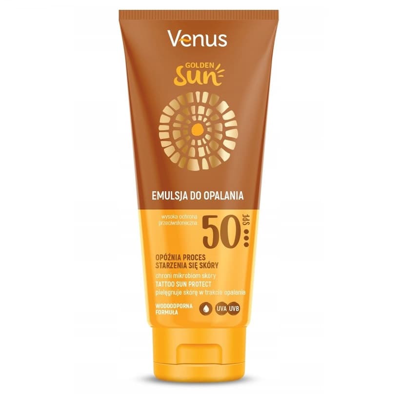 Emulsja Do Opalania Venus Golden Sun SPF50