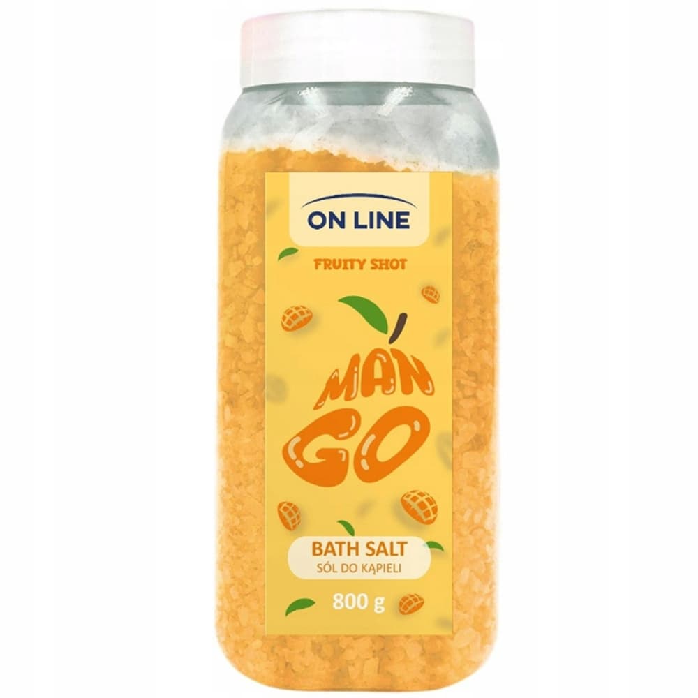 Fruity Shot Owocowa Odprężająca Ciało Sól Do Kąpieli Mango
