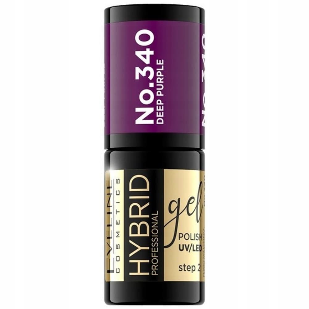 Eveline Hybrid Lakier Hybrydowy Do Paznokci Fioletowy 340 Deep Purple