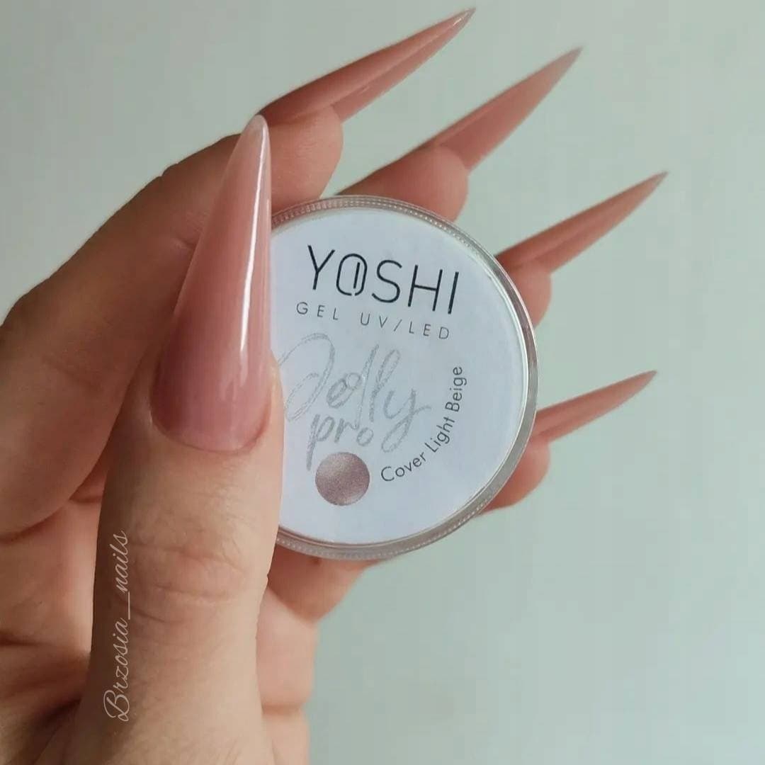 Żel Budujący UV LED Jelly Pro Cover Light Beige Kryjący Beżowy