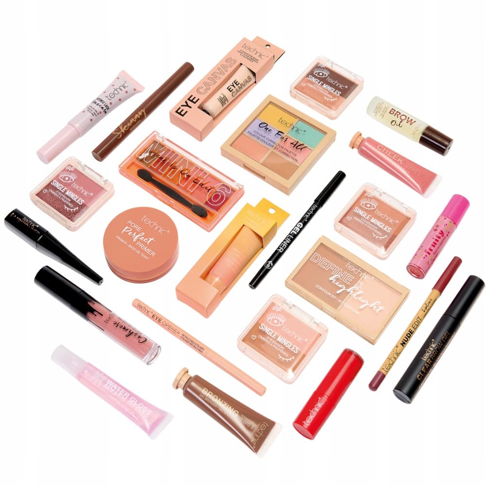 Cosmetic Countdown Kalendarz Adwentowy z 24 Kosmetykami Dla Kobiety