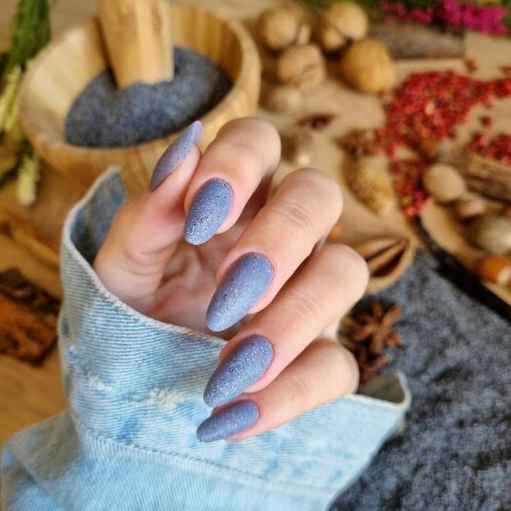 Lakier Hybrydowy 270 Blue Poppy Seed