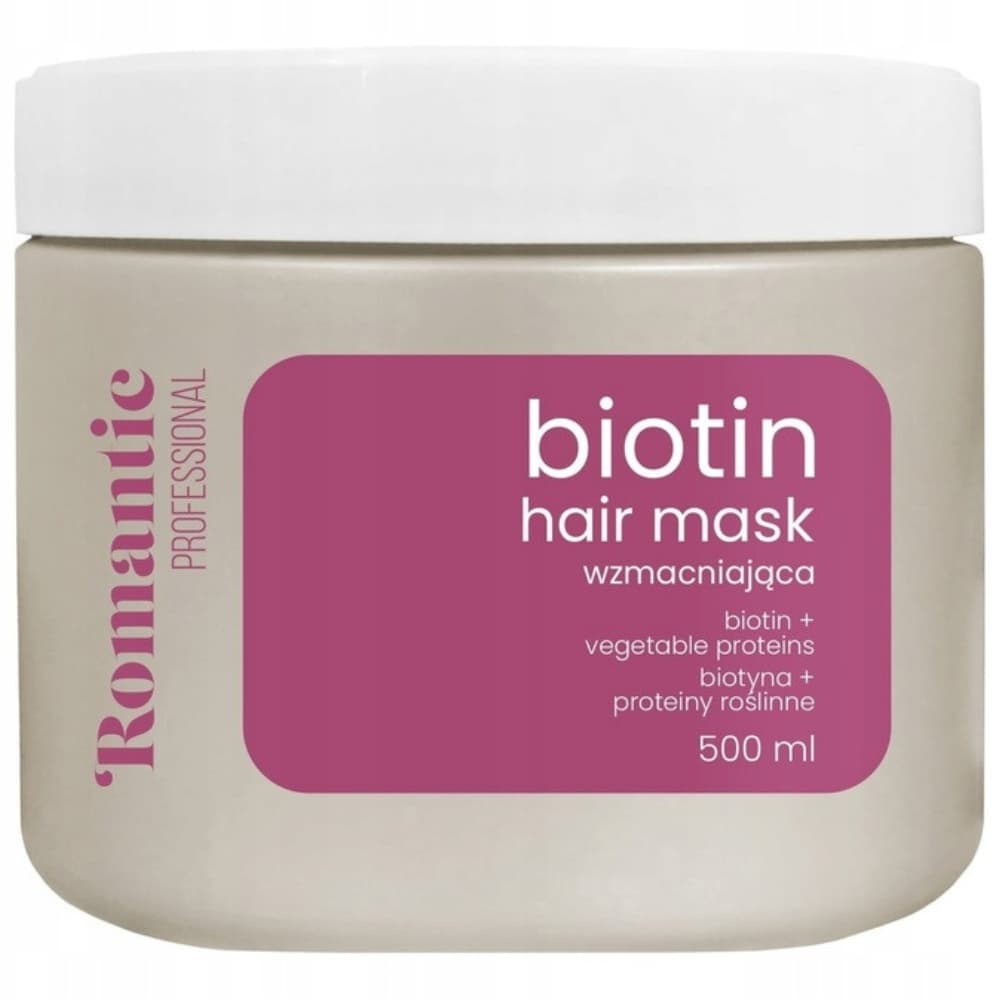 Biotin Wzmacniająca Maska Do Włosów Osłabionych Biotyna