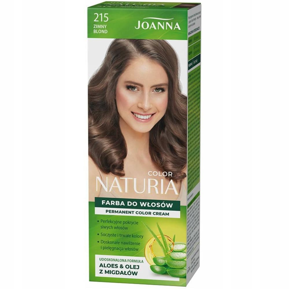 Naturia Color Nawilżająca Farba Do Włosów Aloes 215 Zimny Blond