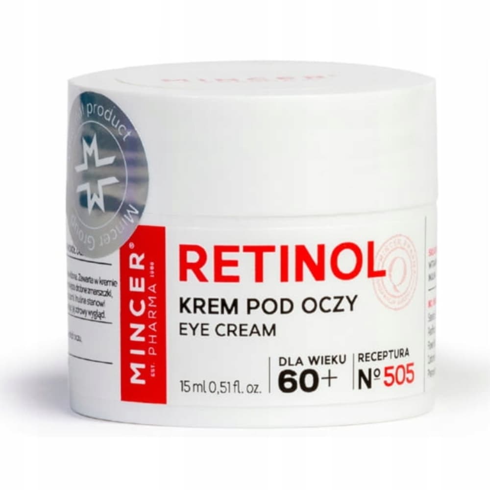 Mincer Retinol NO 505 Ujędrniający Krem Pod Oczy z Inuliną 60+