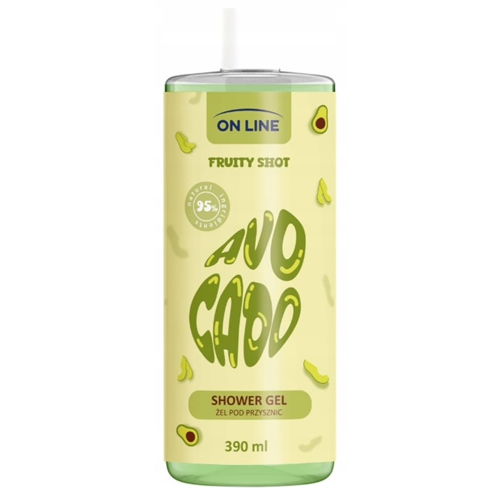 Fruity Shot Odświeżający Żel Pod Prysznic Avokado Witamina E