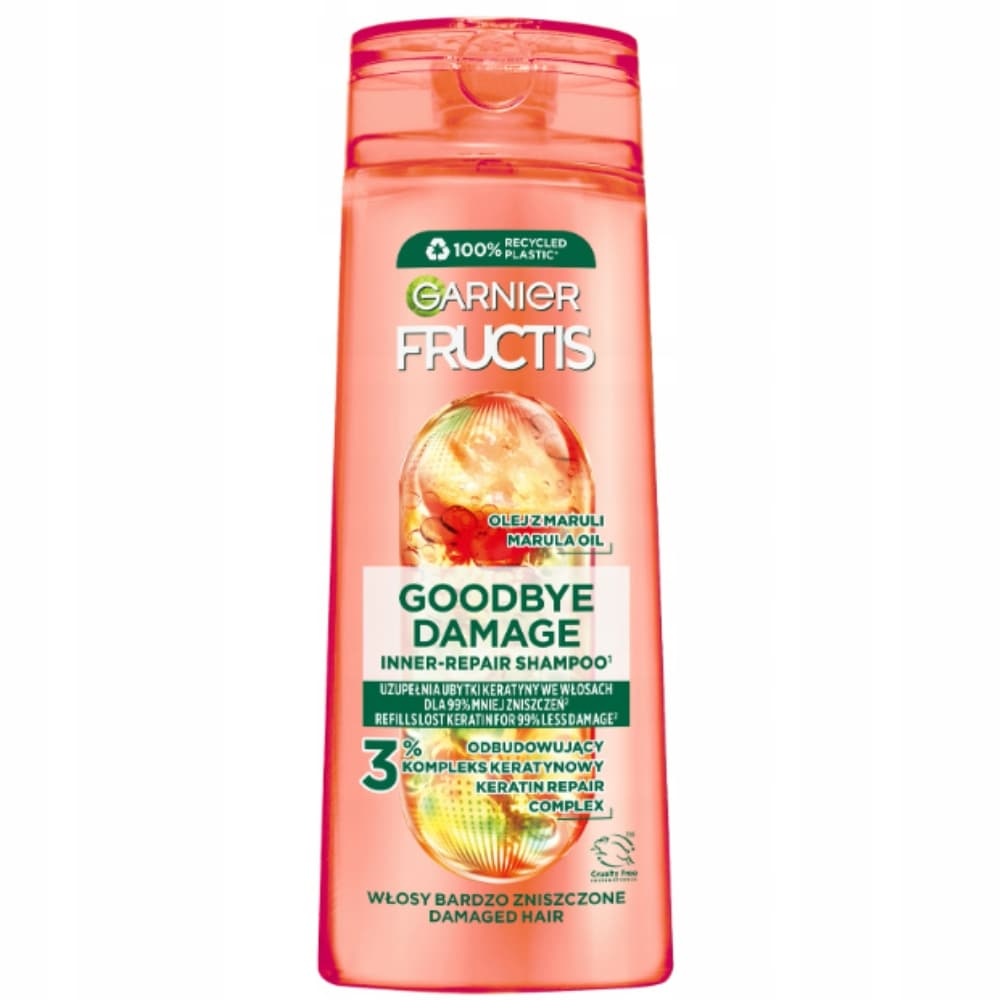 Fructis Silnie Regenerujący Szampon Do Włosów Goodbye Damage