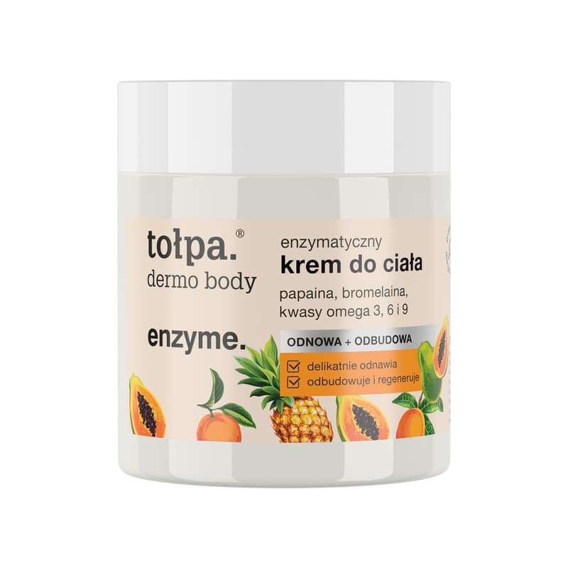 Dermo Body Enzyme. Enzymatyczny Krem Do Ciała Odnowa i Obdudowa