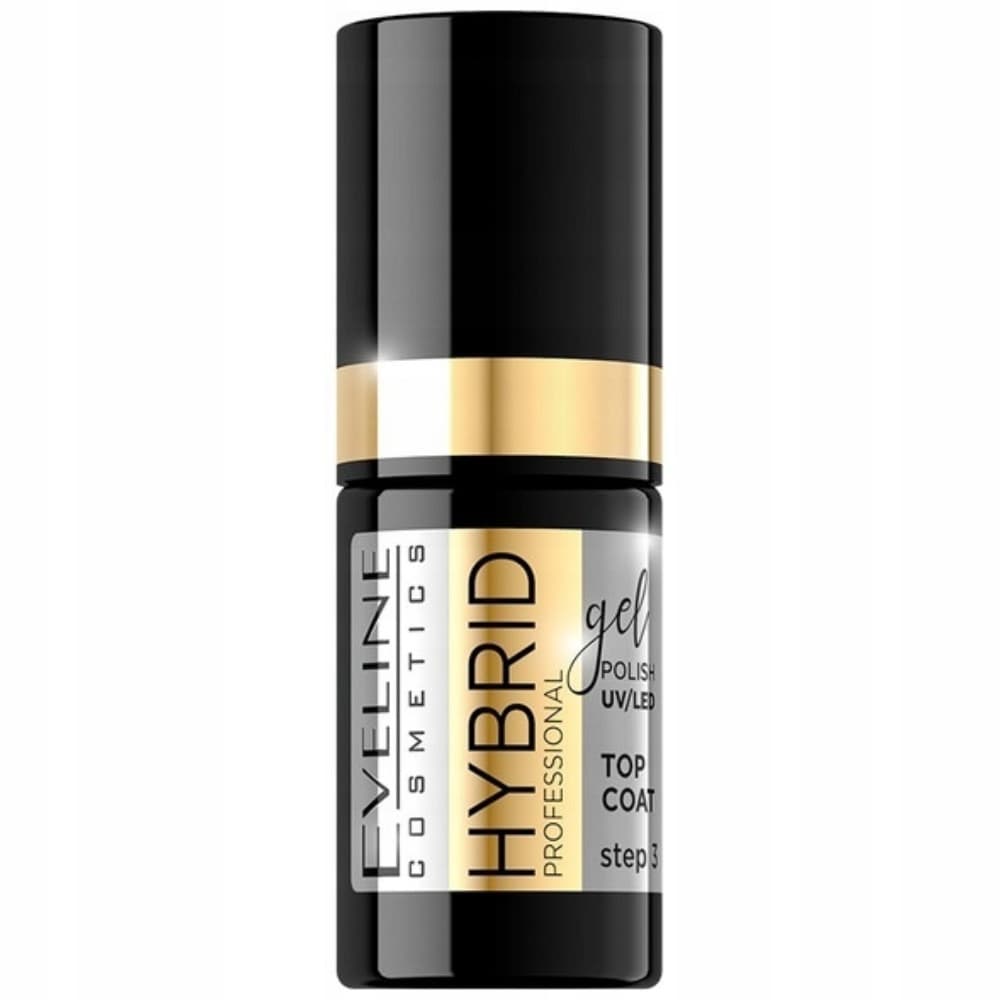 Eveline Hybrid Top Coat Do Paznokci Hybrydowych No Wipe Transparentny