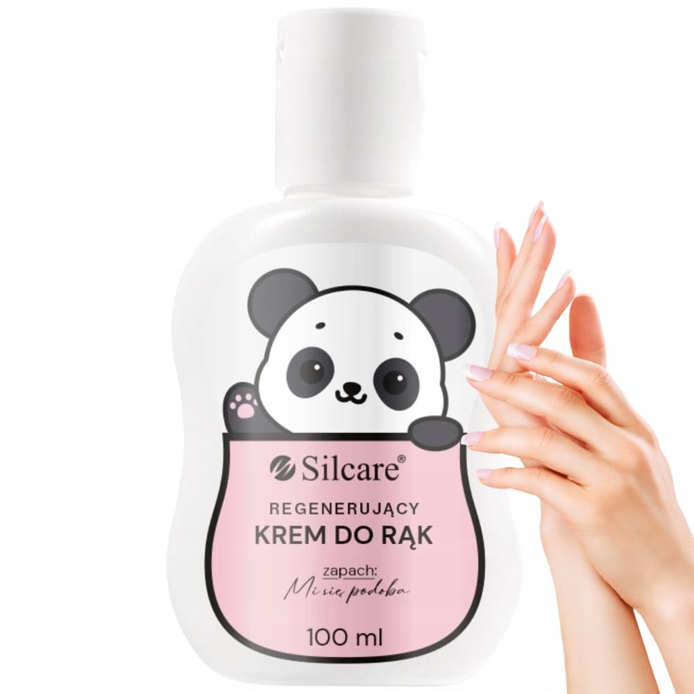 Panda Regenerujący Krem Do Rąk z Proteinami Jedwabiu Wanilia
