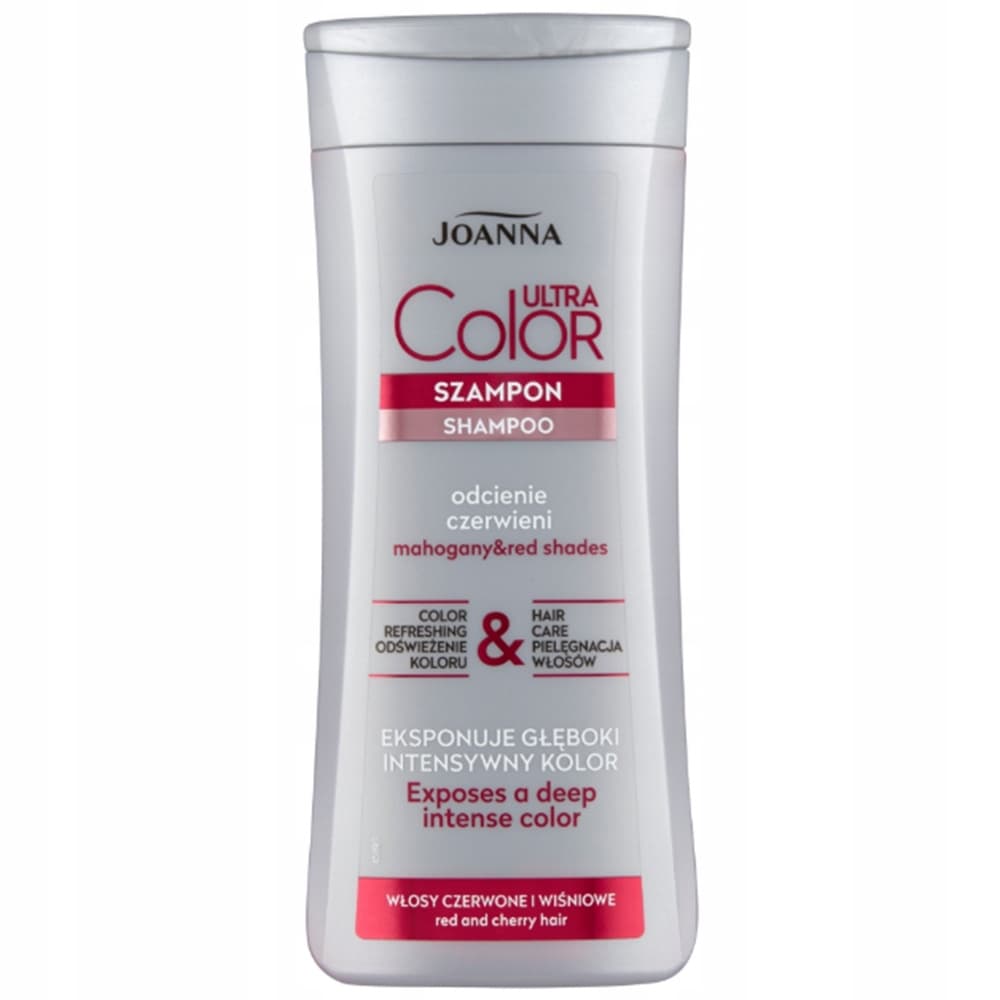 Ultra Color Shampoo - Szampon do włosów czerwonych i wiśniowych -