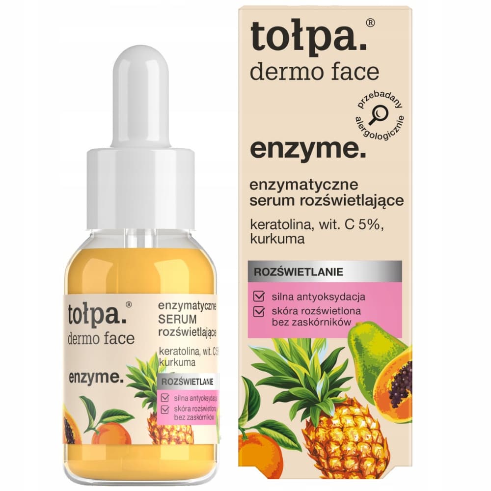 Dermo Face Enzyme Rozświetlające Serum Do Twarzy z Witaminą C