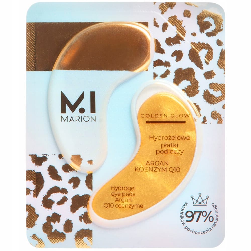 Golden Glow Hydrożelowe Płatki Pod Oczy Przeciwzmarszczkowe Q10