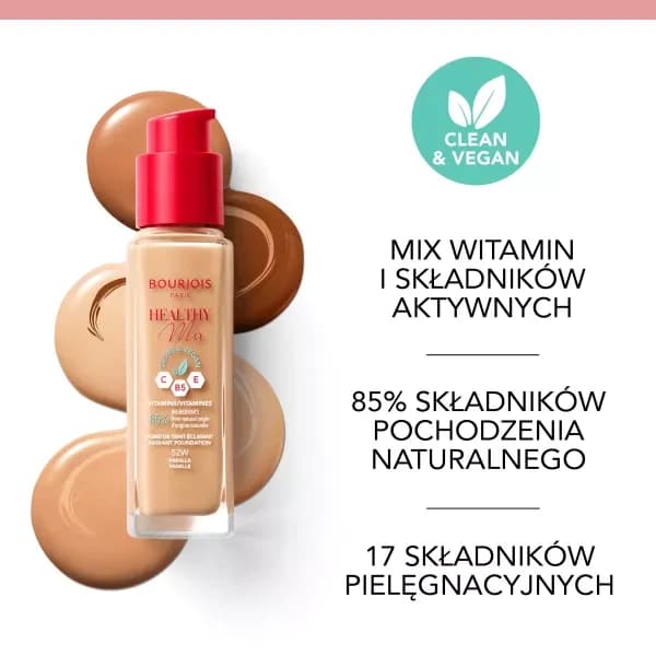 Healthy Mix Rozświetlający Podkład 53 Light Beige