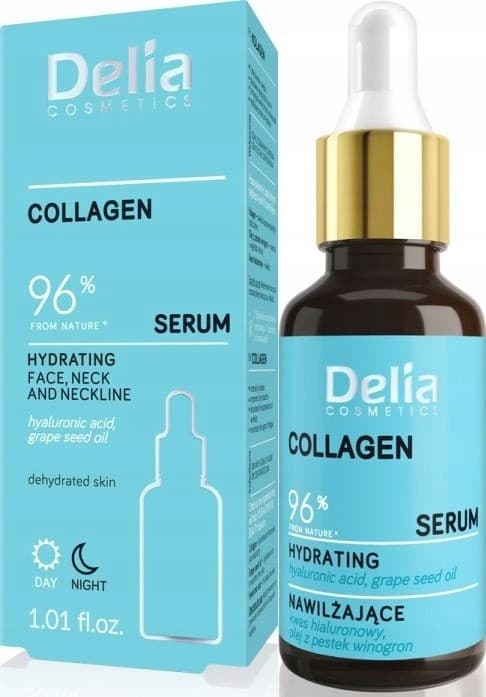 Delia Serum Nawilżające Do Twarzy Kolagen