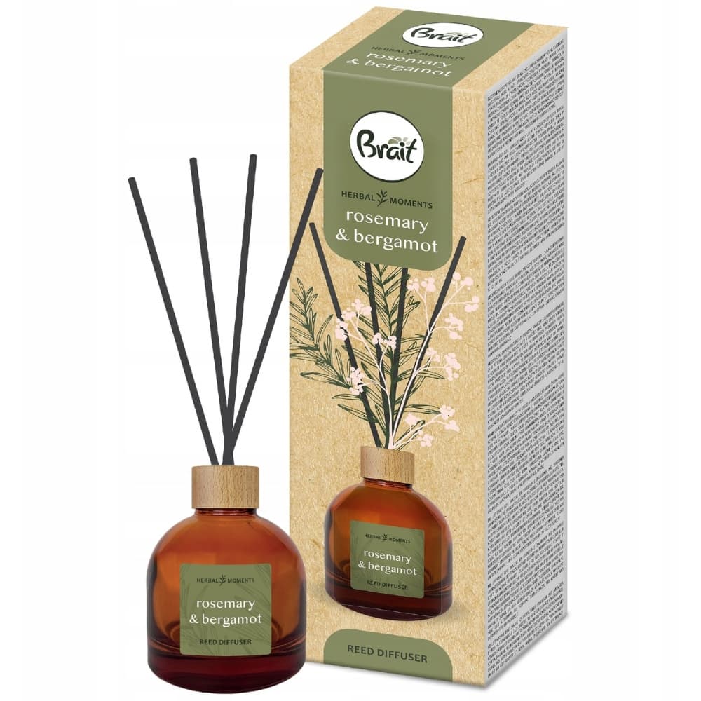Herbal Odświeżacz Powietrza Patyczki Zapachowe Ziołowe Rozmaryn