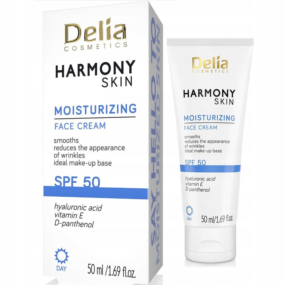 Harmony Skin nawilżający krem do twarzy SPF 50