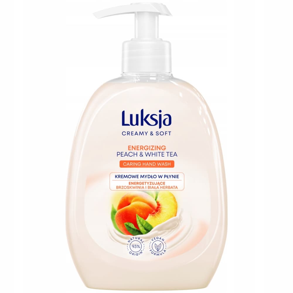 Creamy Soft Kremowe Mydło w Płynie Do Rąk Brzoskwinia Herbata