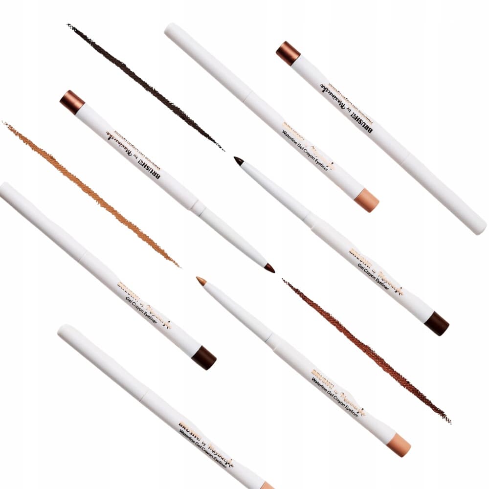 By Maxineczka Żelowa Kredka Do Oczu Linii Wodnej 01 Peach Beige