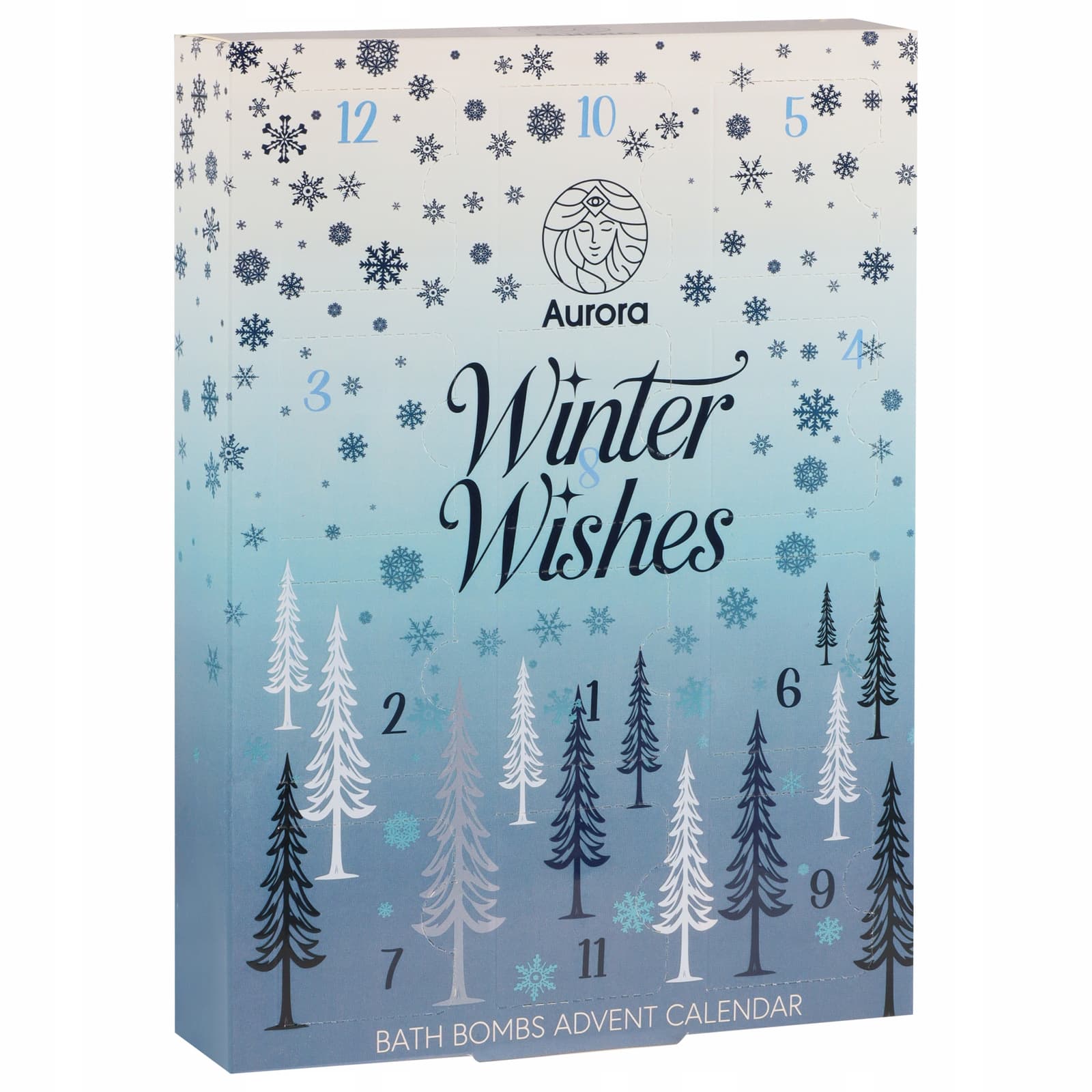 Winter Wishes Kalendarz Adwentowy Musujące Kule Do Kąpieli