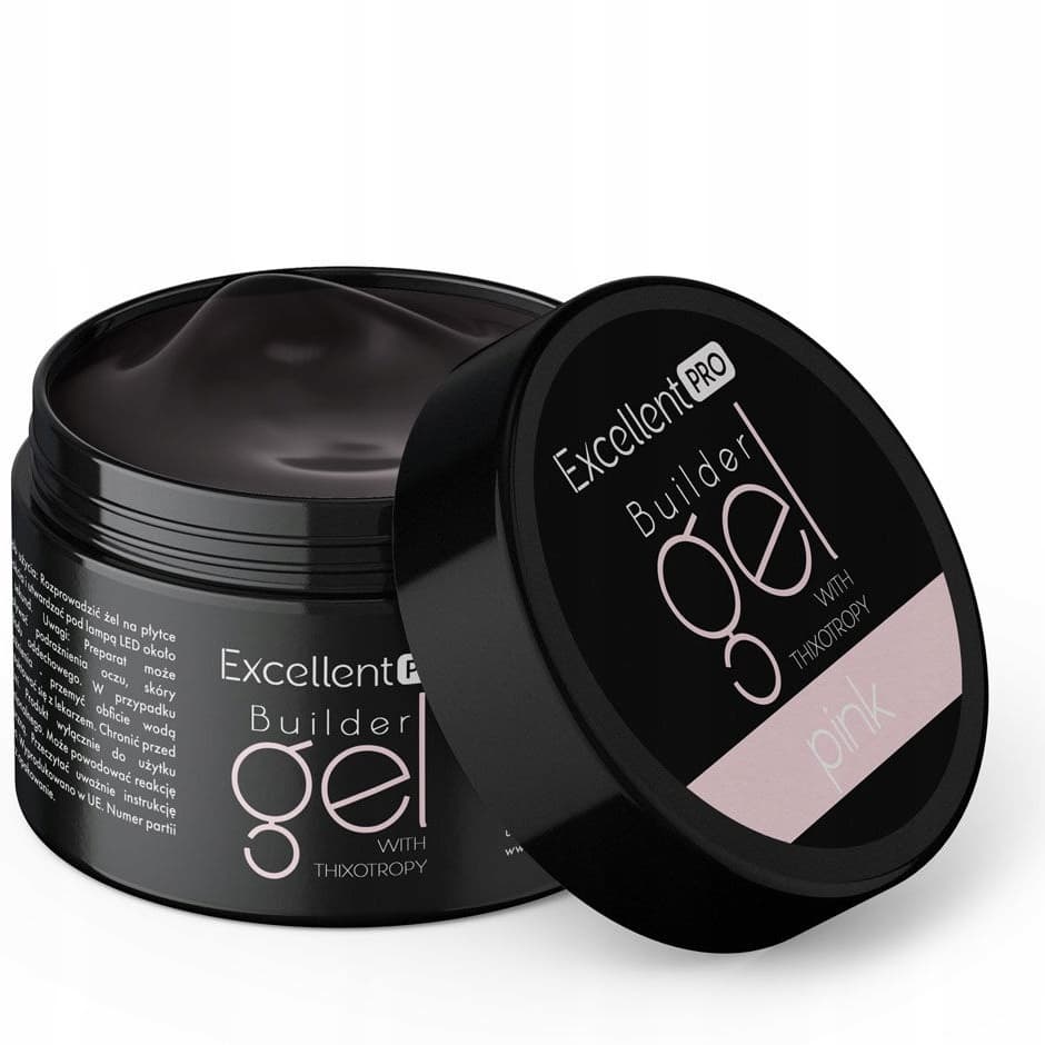 Jednofazowy Budujący Żel Do Paznokci LED/UV Pink Clear