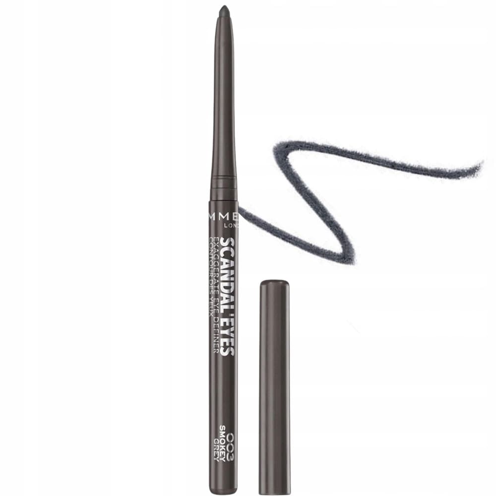Rimmel Scandal'Eyes automatyczna kredka do powiek odcień 003 Smokey Grey