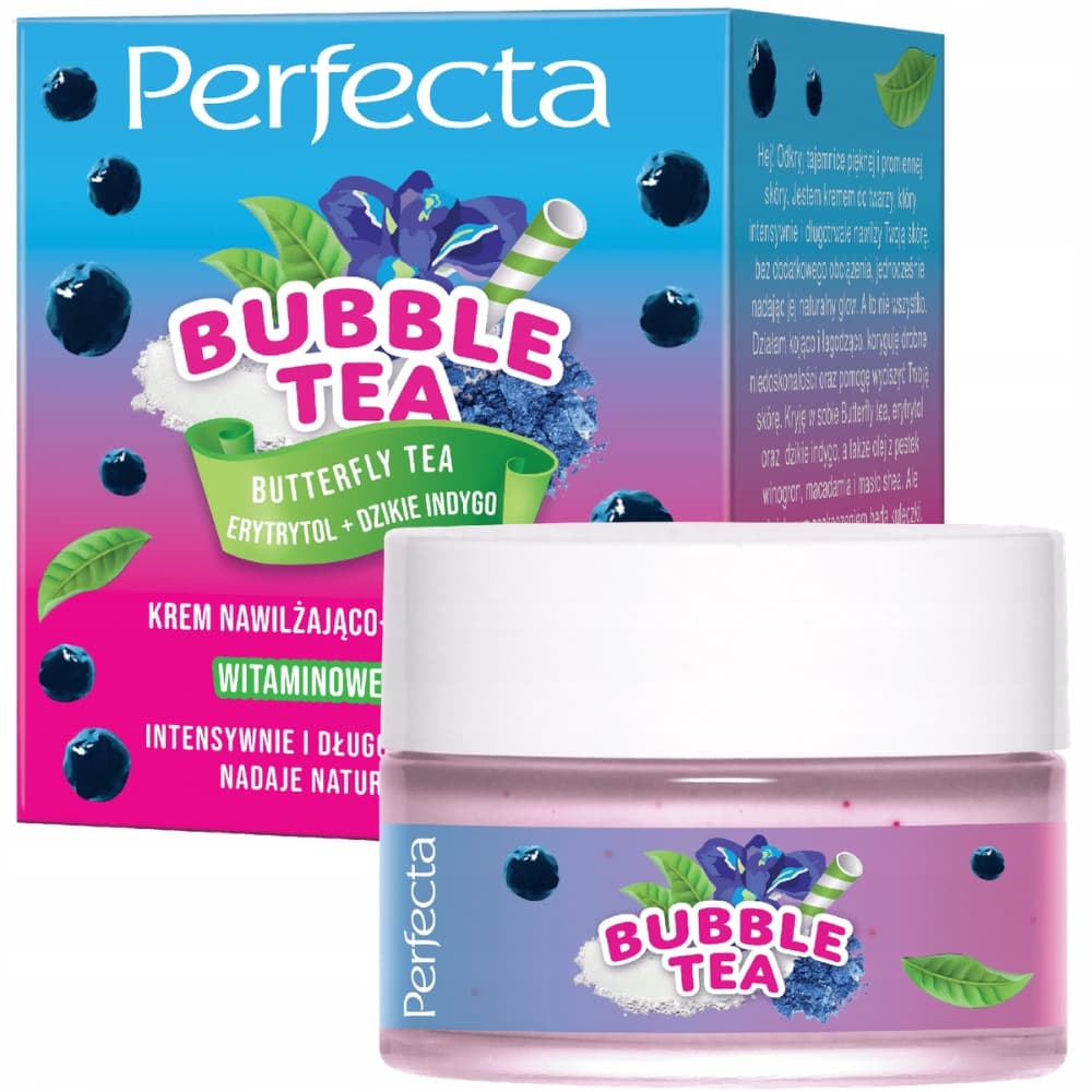 Bubble Tea Krem Do Twarzy Intensywnie Nawilżający Erytrytol