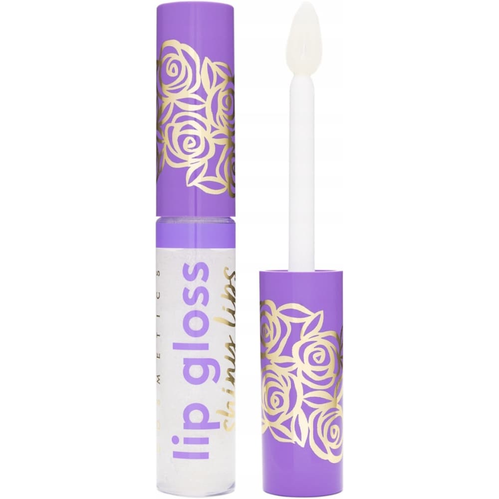 Ingrid Pure Quartz Shiny Lips Nawilżający Brokatowy Błyszczyk Do Ust 02