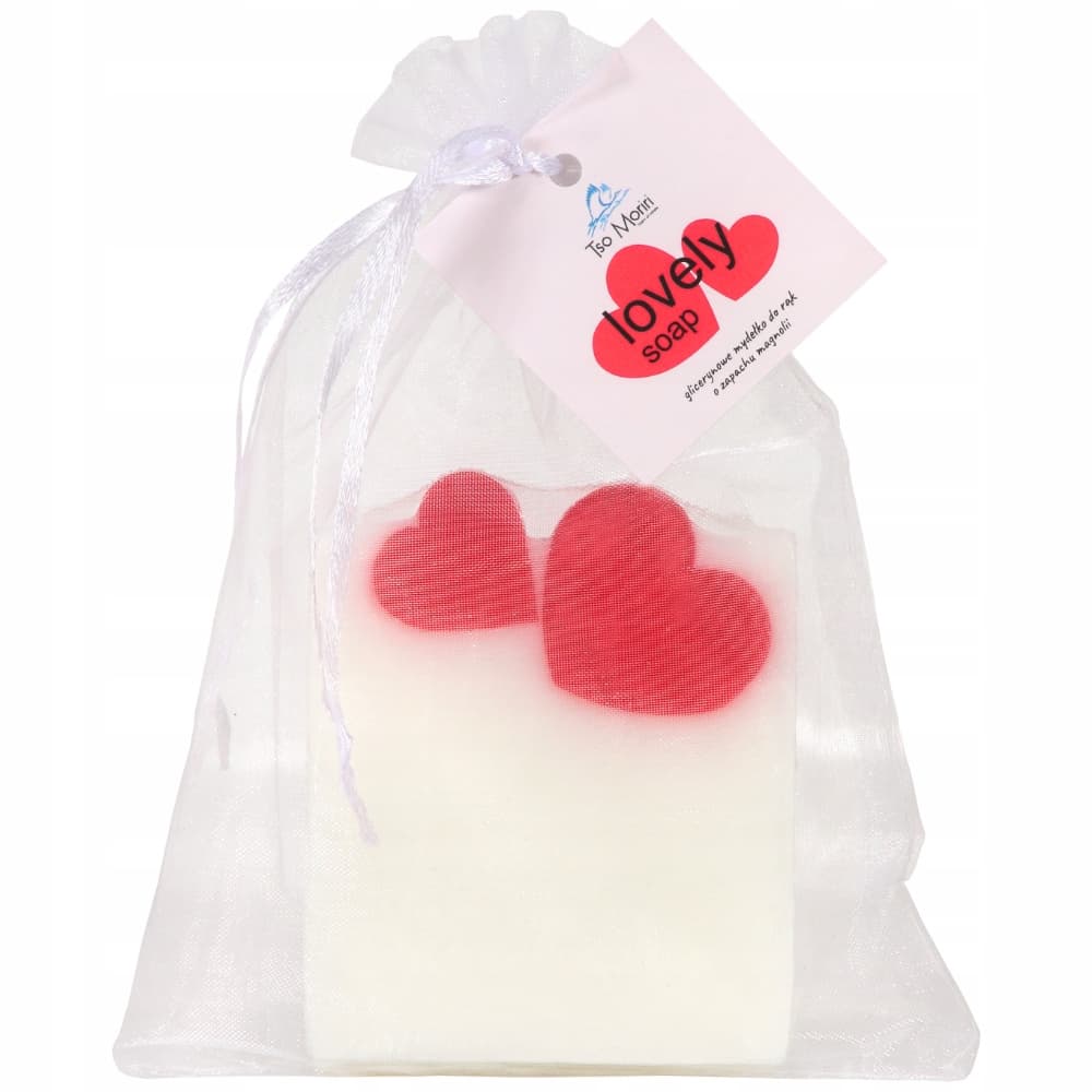 Lovely Soap Glicerynowe Mydło w Kostce Do Rąk Magnolia