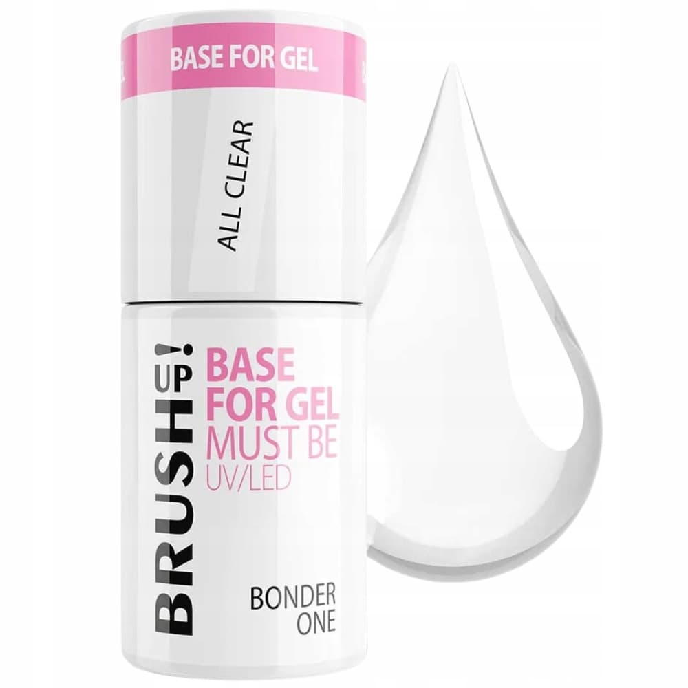 By Maxineczka Base Bonder One Baza Hybrydowa UV/LED All Clear