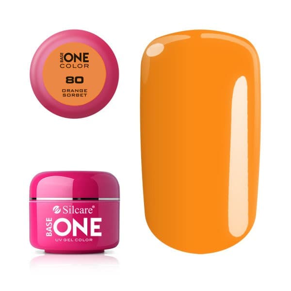 Base One Żel UV 80 Orange Sorbet