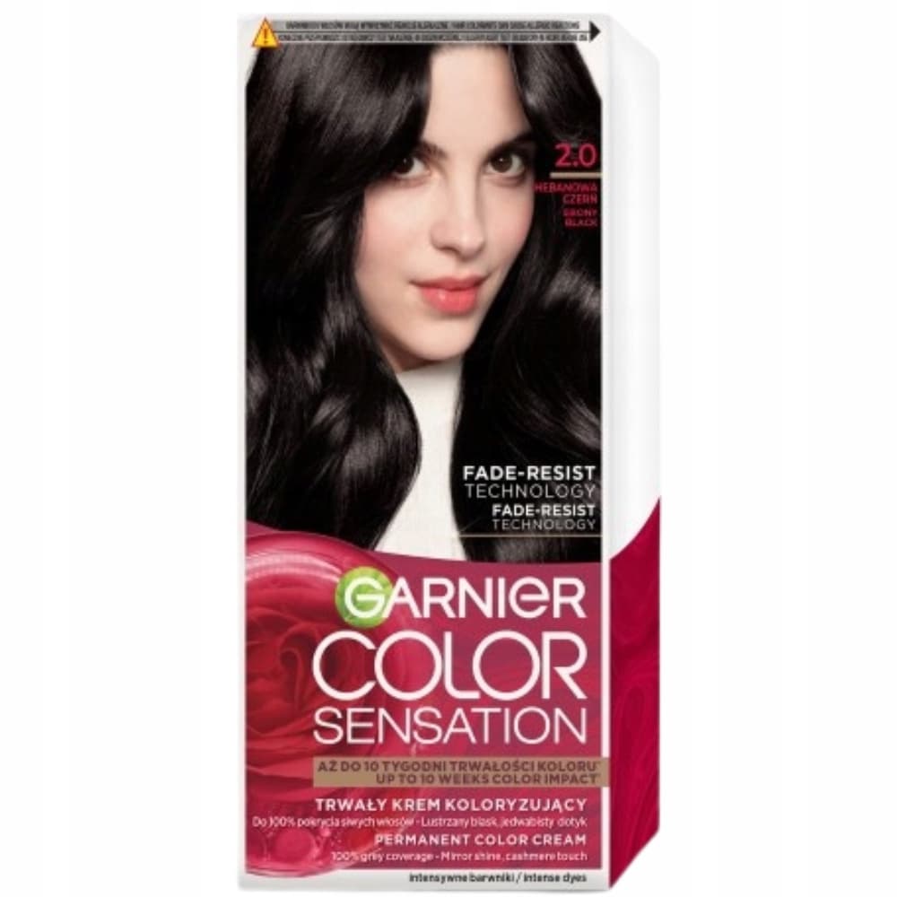 Color Sensation Krem Koloryzujący Do Włosów 2.0 Hebanowa Czerń