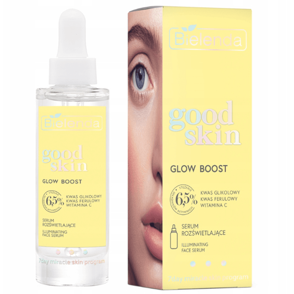 Serum do Twarzy z Witaminą C Rozświetlające Zmarszczki Kwas