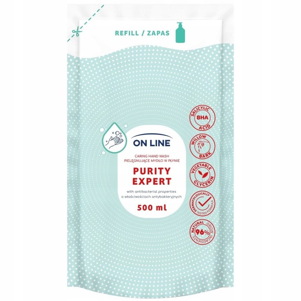 Purity Expert Antybakteryjne Mydło w Płynie Uzupełniające