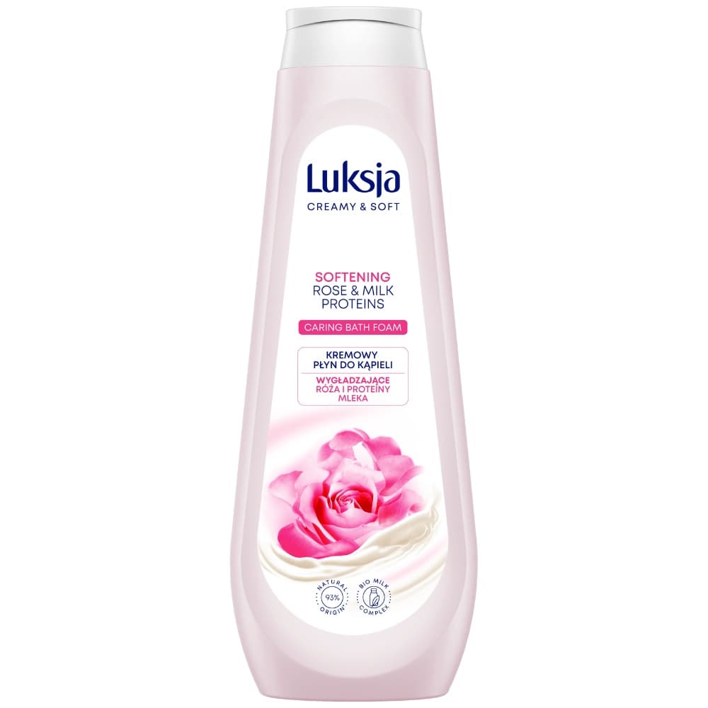 Creamy Soft Kremowy Płyn Do Kąpieli Wygładzający Róża Proteiny