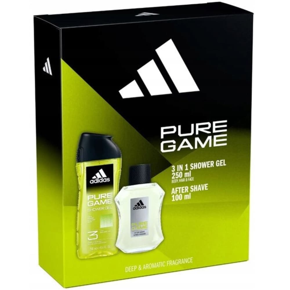 Pure Game Zestaw Prezentowy Kosmetyków Męskich Żel + Woda Po Goleniu