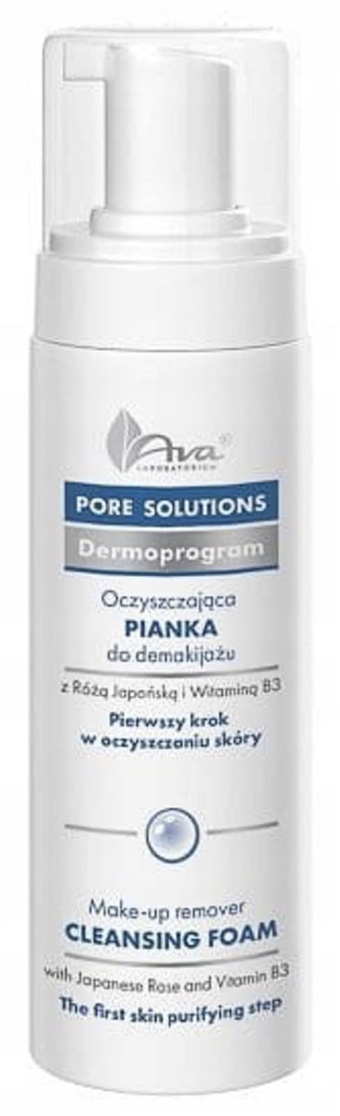 Pore Solutions Oczyszczająca Pianka Demakijaż